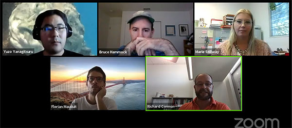 screenshot of participants in Zoom meeting